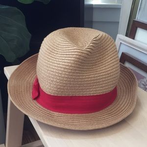 Straw Fedora Sun Hat